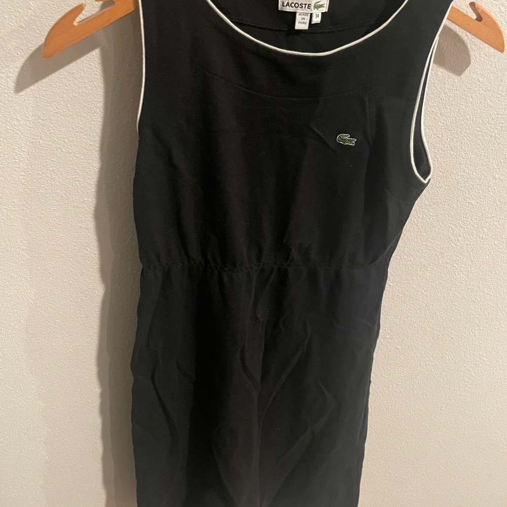 Lacoste Black Sleeveless Dress Size 34‎ - Picture 2 of 6